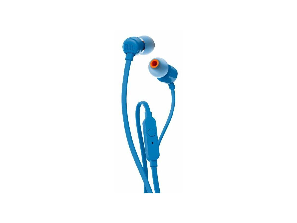 Słuchawki JBL T110 Niebieskie - obrazek 2