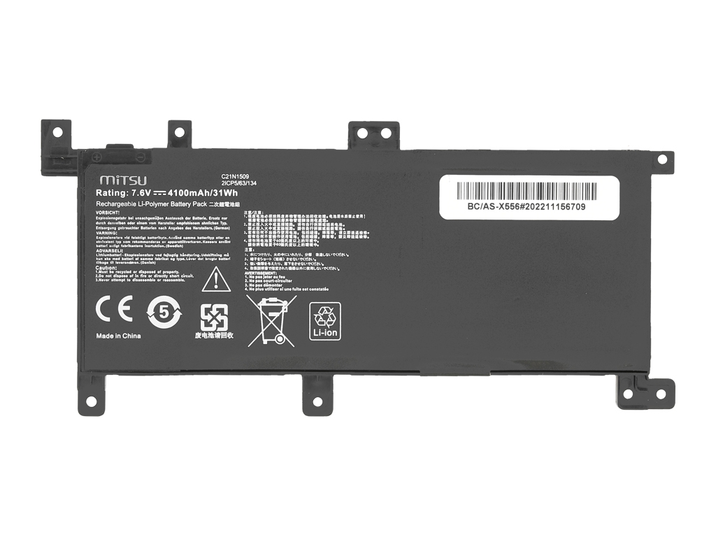 Bateria do laptopa Asus X556; X556U 7.6V 4100mAh - obrazek 3