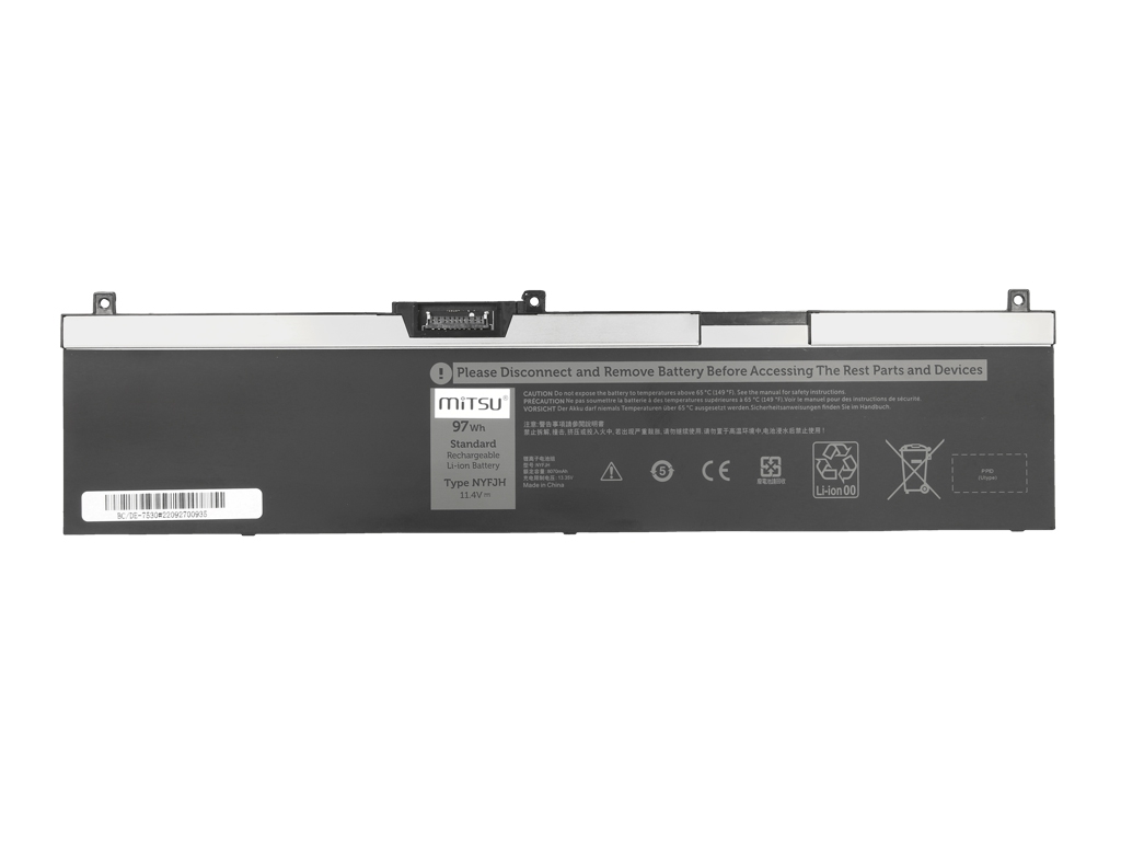 Bateria do laptopa Dell Precision 7530; 7540; 7730 11.4V 8500mAh - obrazek 3