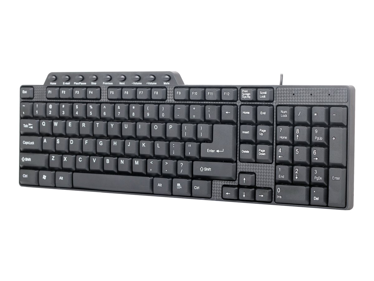 Klawiatura Gembird Multimedialna USB - obrazek 2