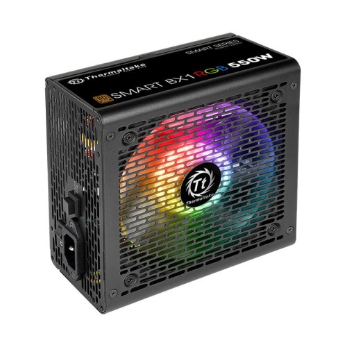 Zasilacz ATX 550W Thermaltake Smart BX1 RGB 80 Plus Bronze - obrazek 2