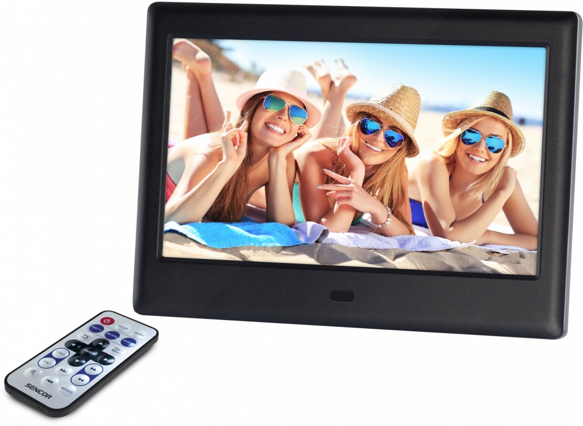 Ramka Cyfrowa 7" Sencor SDF 782WH Czarna