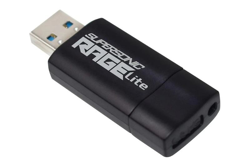 Flashdrive 128GB USB 3.2 Patriot Supersonic Rage Lite - obrazek 4