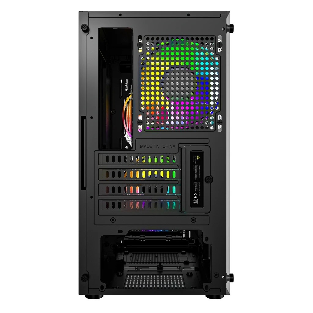 Obudowa Logic Atos ARGB MINI Czarna - obrazek 2