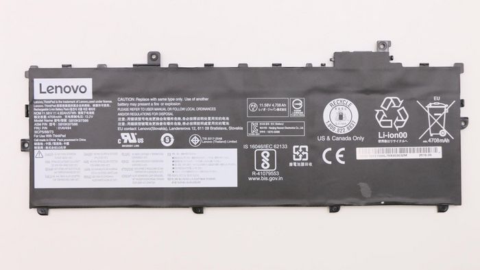 Bateria do laptopa Lenovo ThinkPad 57Wh Li-Ion