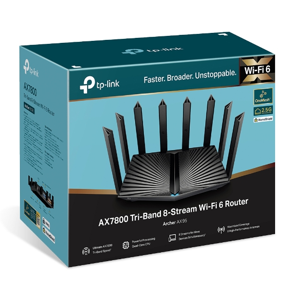 Router Wi-Fi 6 AX7800 TP-Link Archer AX95 - obrazek 5