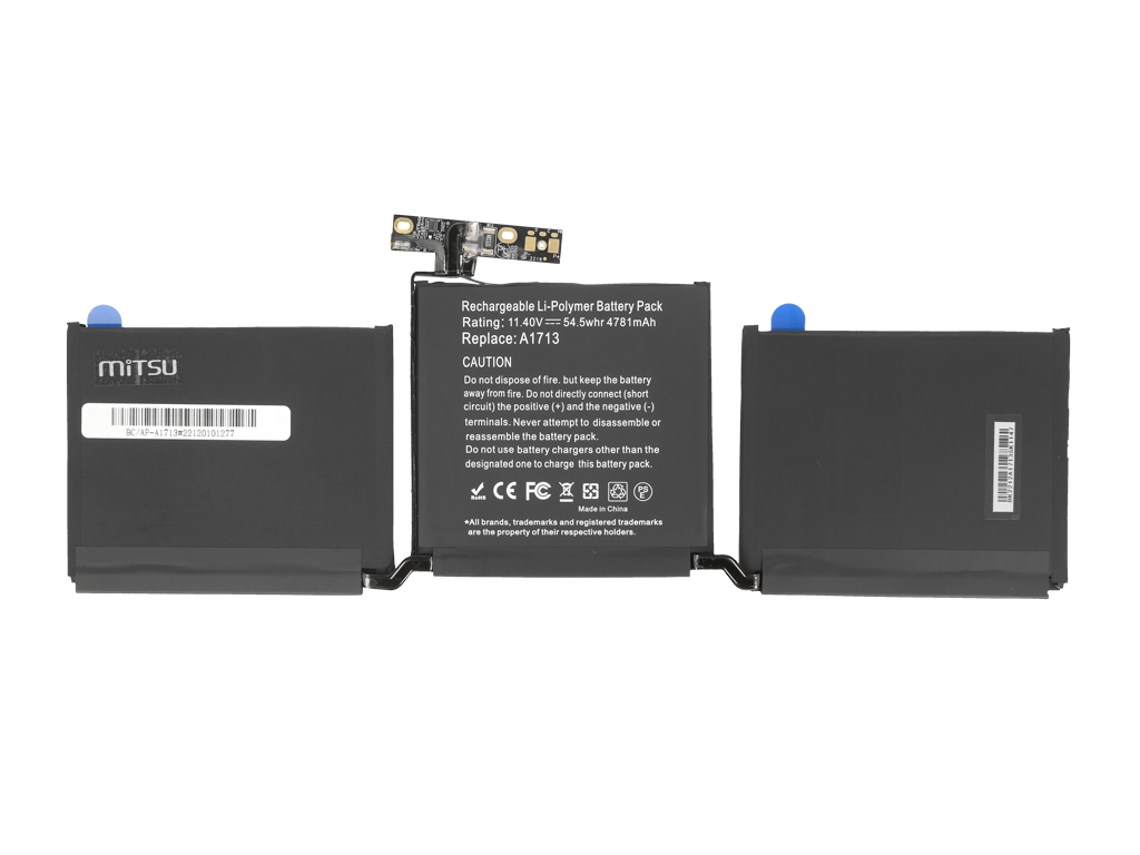 Bateria do laptopa Apple MacBook Pro 13" - A1708 (A1713) 11.4 V 4781 mAh - obrazek 3