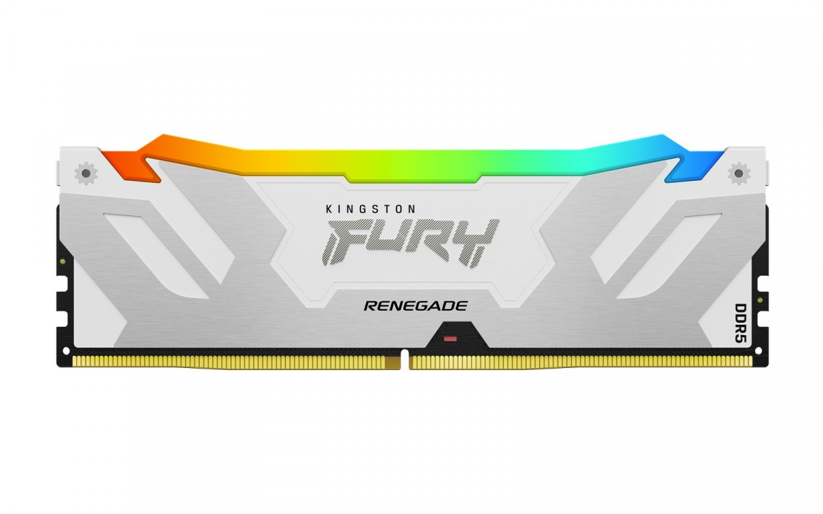 DIMM PC-6000 DDR5 32GB Kingston KF560C32RWAK2-32 Fury Renegade White RGB XMP **2 x 16GB** - obrazek 3