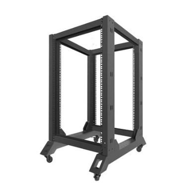 Szafa stojąca Open Rack rack 19'' 18U 600x800mm Czarna Langberg - obrazek 5