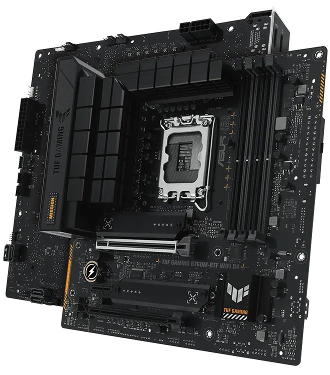 Płyta Socket LGA1700 Asus TUF GAMING B760M-BTF WIFI D4