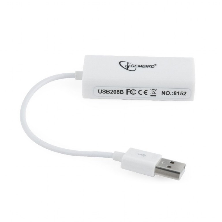 Karta sieciowa USB 2.0 LAN 10/100 Mb/s RJ45 Gembird - obrazek 3