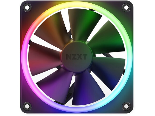 Wentylator 120 mm NZXT F140 RGB Czarny - obrazek 4