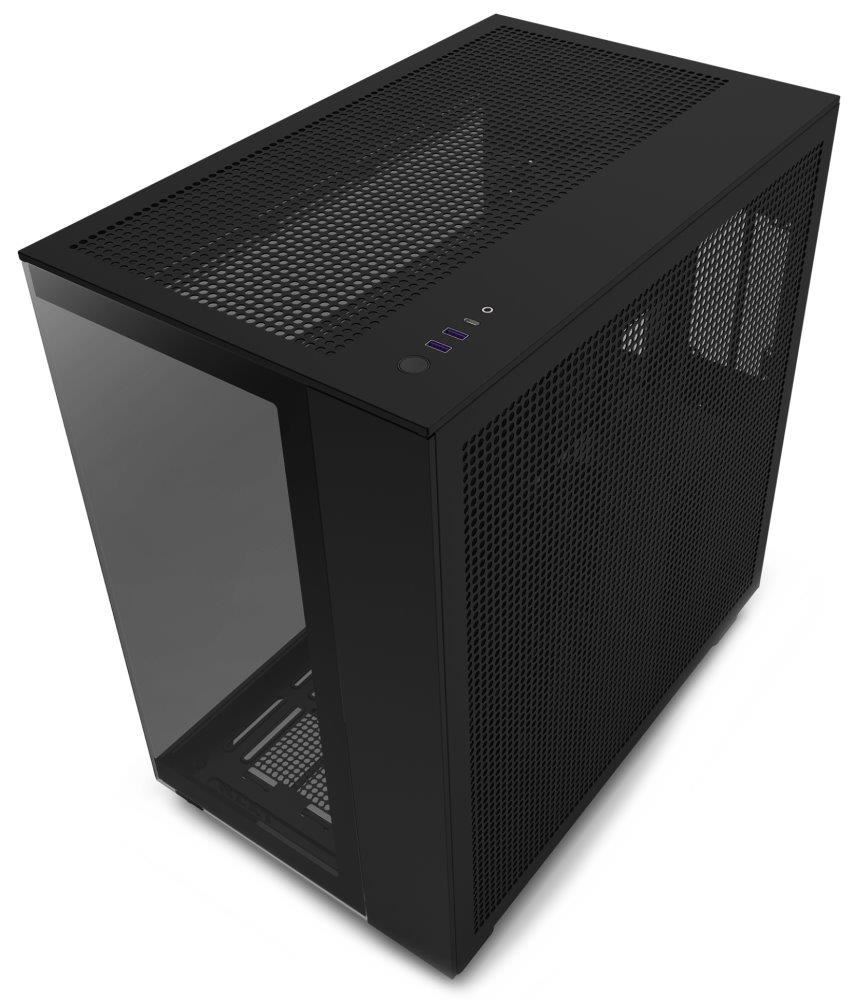 Obudowa NZXT H9 Flow z oknem Czarna - obrazek 2