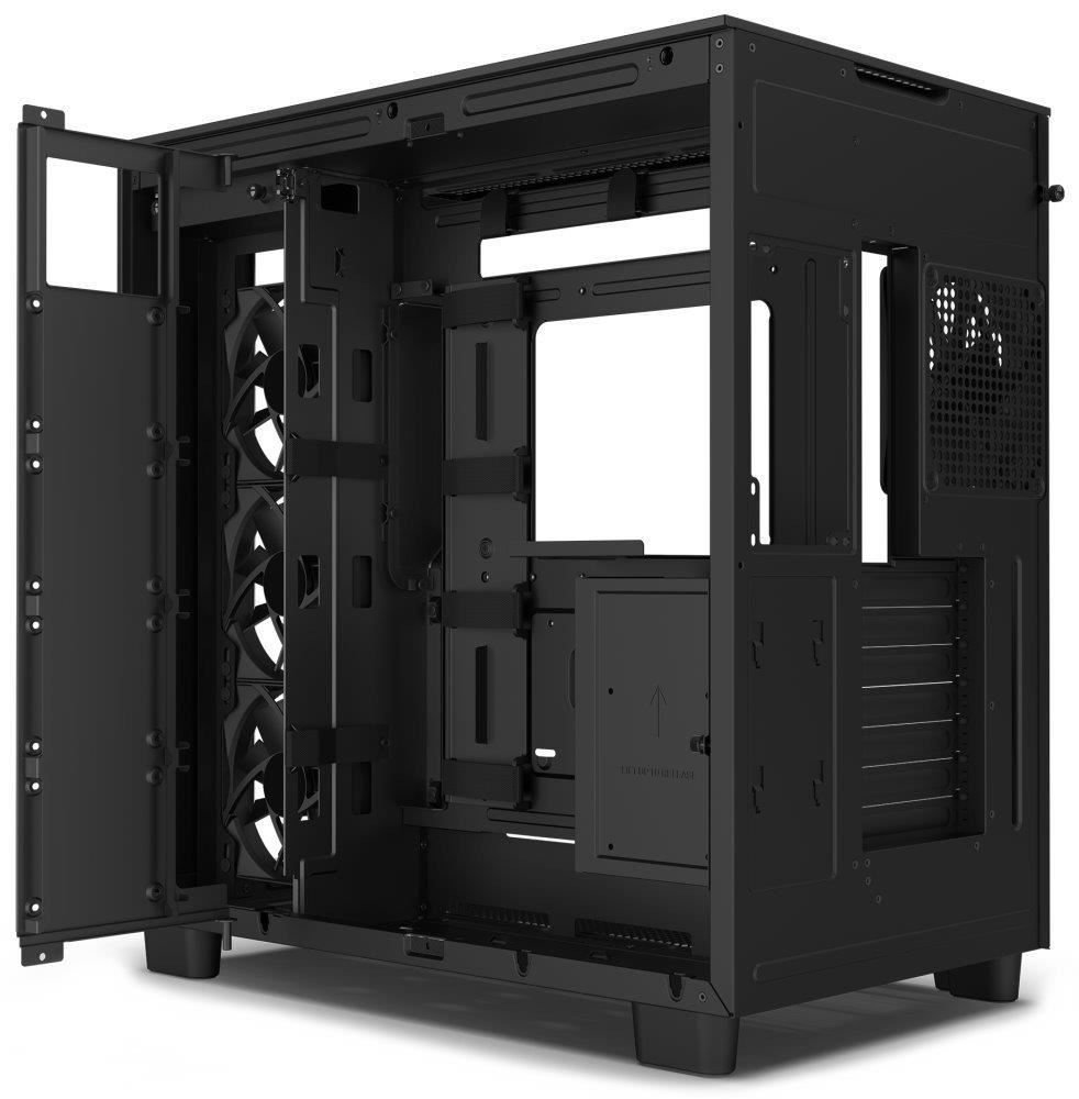 Obudowa NZXT H9 Flow z oknem Czarna - obrazek 5