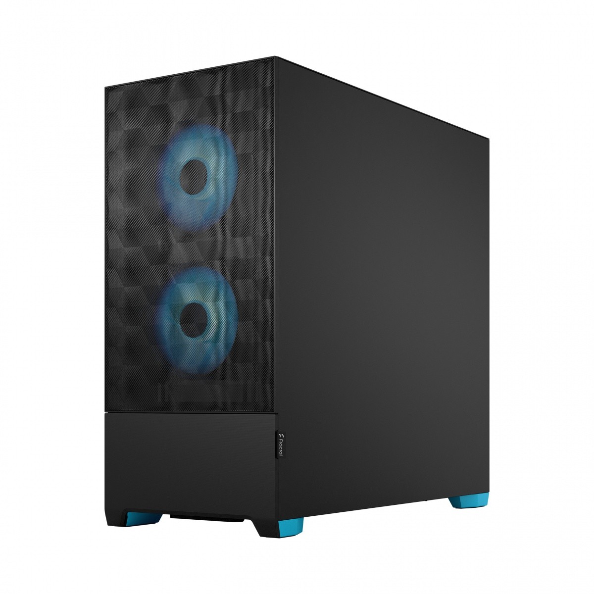 Obudowa Fractal Design Pop Air TG Clear Tint RGB Cyan core - obrazek 3