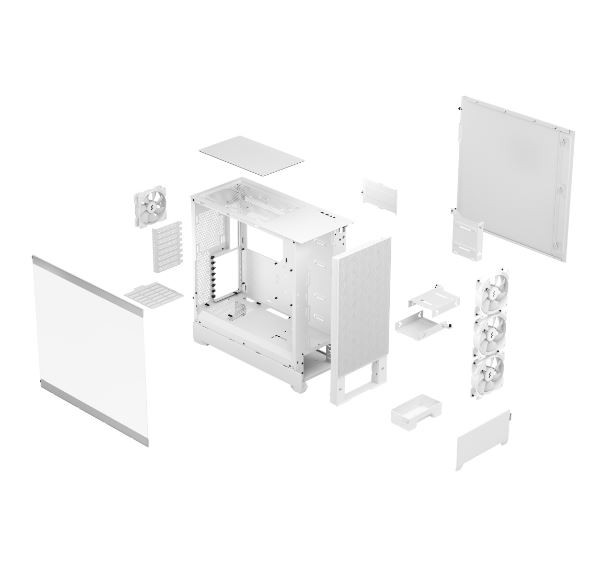 Obudowa Fractal Design Pop XL Air RGB White TG Clear Tint - obrazek 5