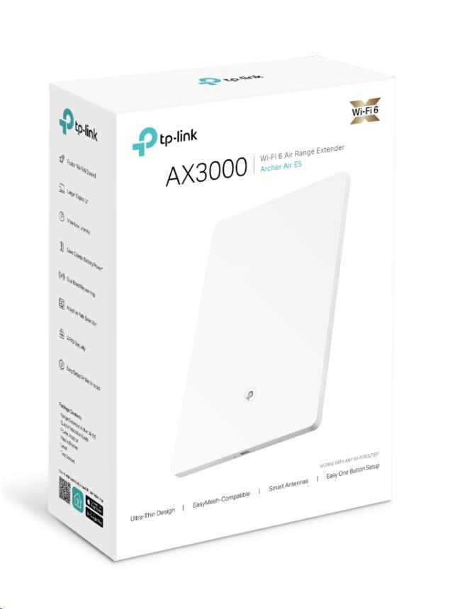 Wzmacniacz sieci bezprzewodowej Wi-Fi 6 AX3000 TP-Link Archer Air E5 - obrazek 5
