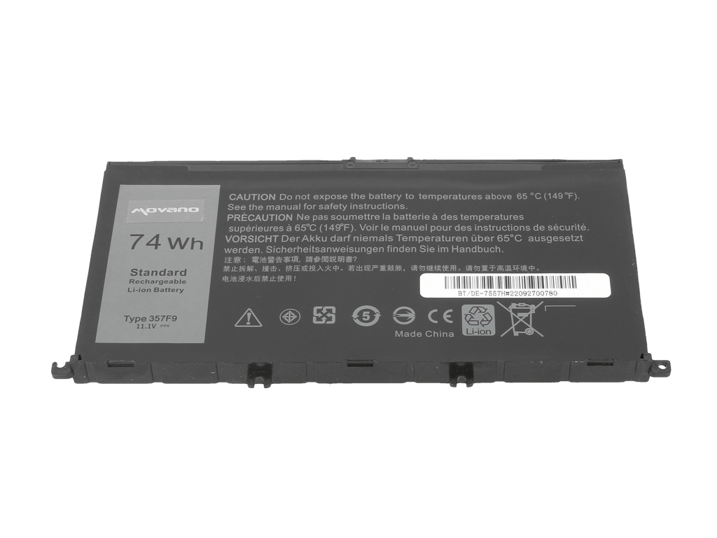 Bateria do laptopa Dell Inspiron 15 5576; 7557 11.4 V 6600 mAh - obrazek 2