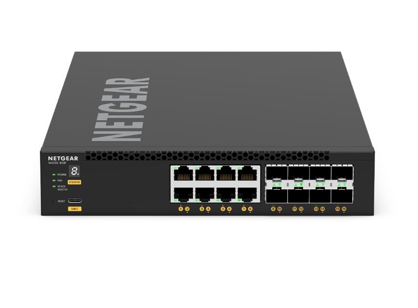 Switch Netgear XSM4316 8x10GE 8xSFP+ - obrazek 3