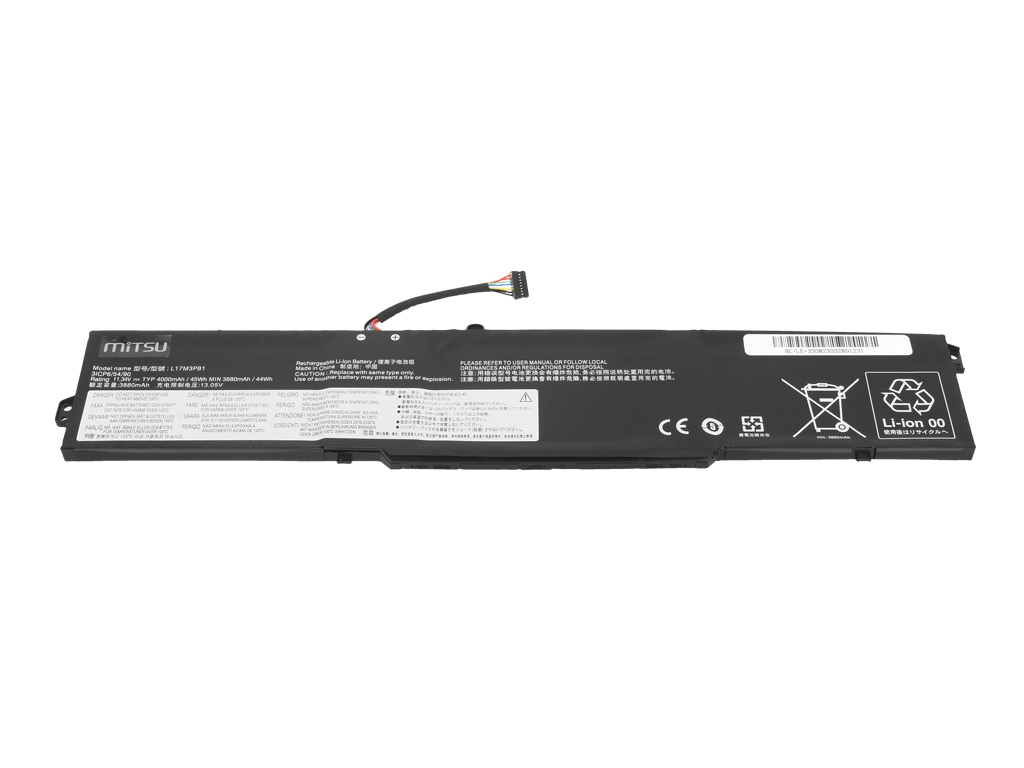 Bateria do laptopa Lenovo IdeaPad 330-15ICH, 330-17ICH 11.34 V 4000 mAh - obrazek 2