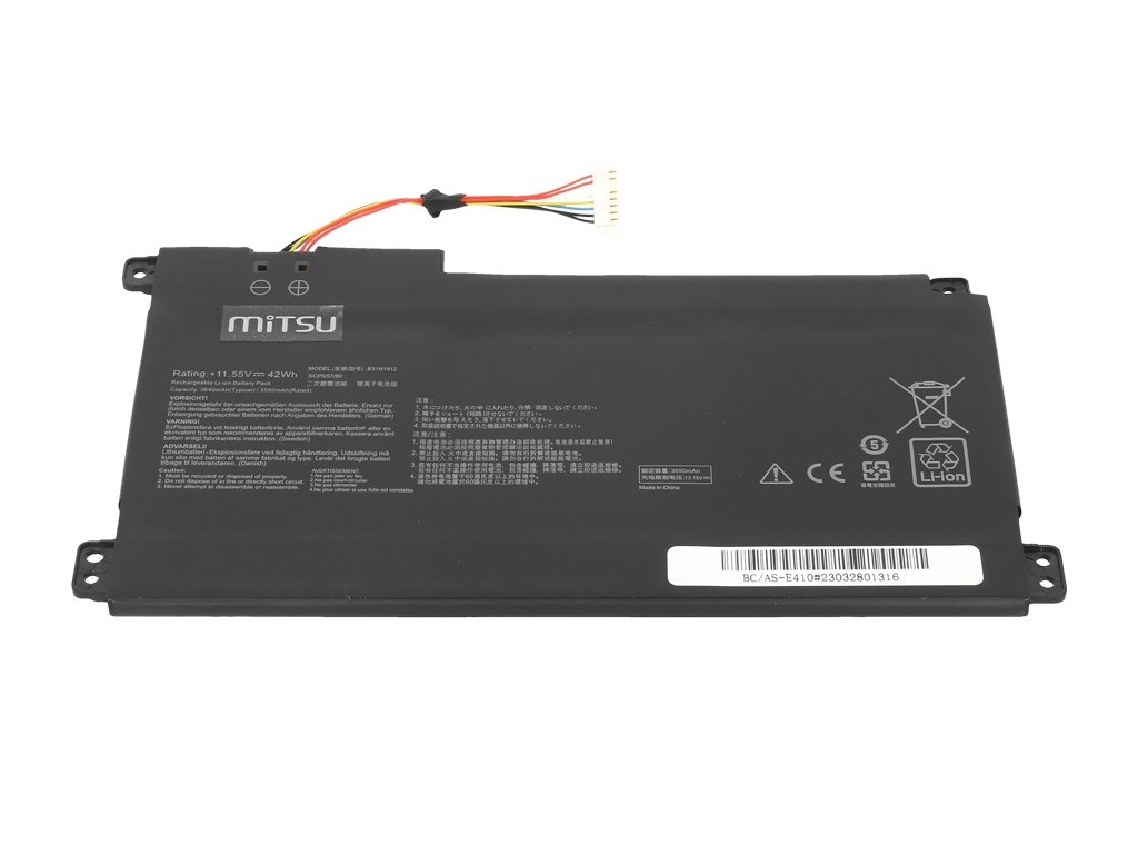 Bateria do laptopa Asus Vivobook 14 E410MA, 14 L410MA 11.55V 3550mAh - obrazek 2