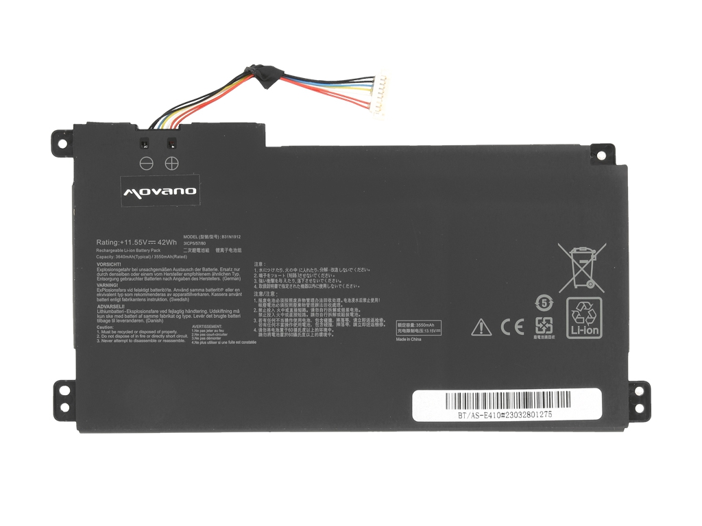 Bateria do laptopa Asus E410MA BYD PRIS/B31N1912 - obrazek 3