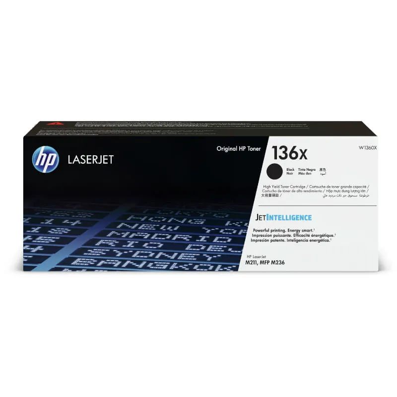 Toner HP 136X  W1360X  Black  2600 str.