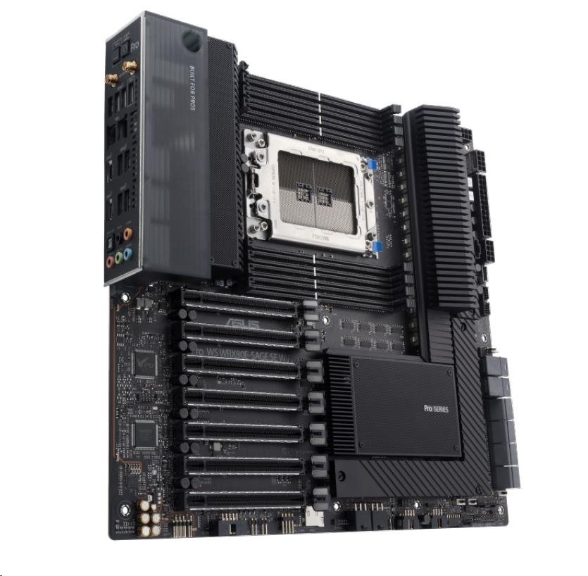 Płyta Socket WRX80 Asus Pro WS WRX80E-SAGE SE WIFI - obrazek 3