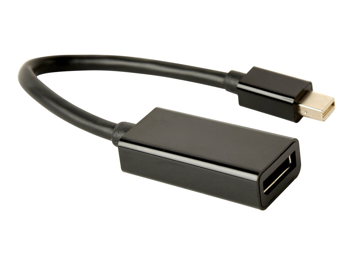 Adapter mini DisplayPort męski na DisplayPort żeński  Gembird 4K  Czarny
