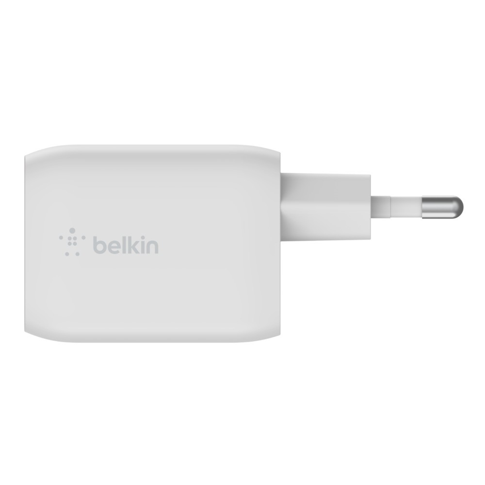 Ładowarka sieciowa USB GaN 65W 2 x USB Type-C PD Belkin Biała - obrazek 2