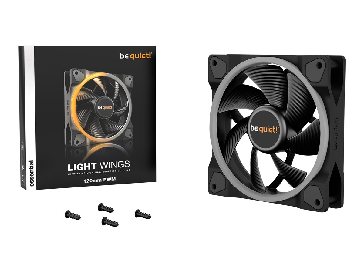 Wentylator 120 mm Be quiet! Light Wings PWM - obrazek 2