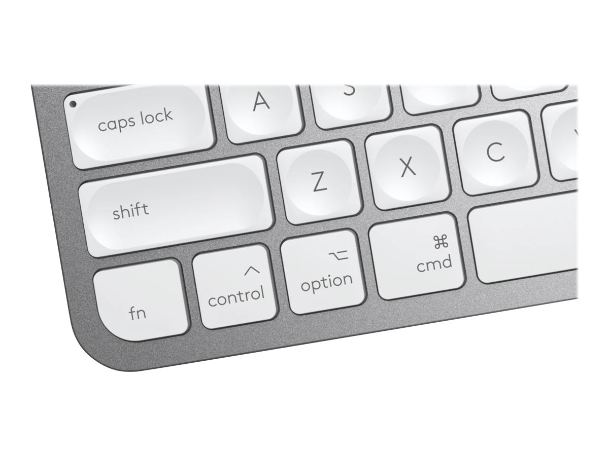 Klawiatura bezprzewodowa Logitech MX Keys Mini dla komputerów Mac Pale Grey - obrazek 3