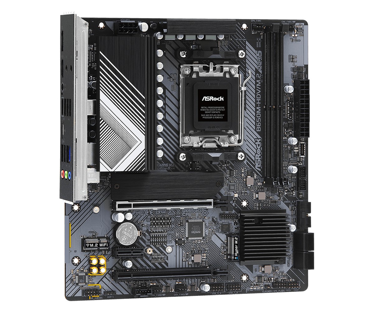 Płyta Socket AM5 ASRock B650M-HDV/M.2 - obrazek 5