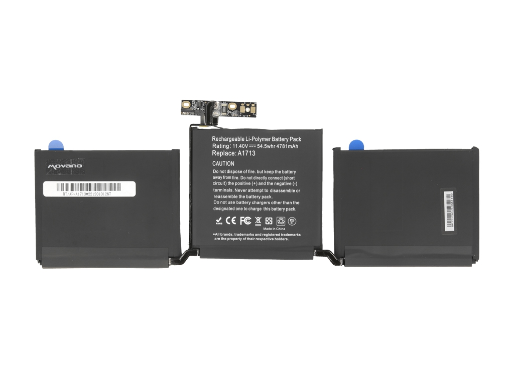 Bateria do laptopa Apple MacBook Pro 13" - A1708 (A1713) 11.4 V 4781 mAh - obrazek 3