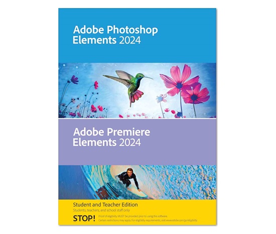 Adobe Photoshop Elements & Adobe Premiere Elements 2024 PL