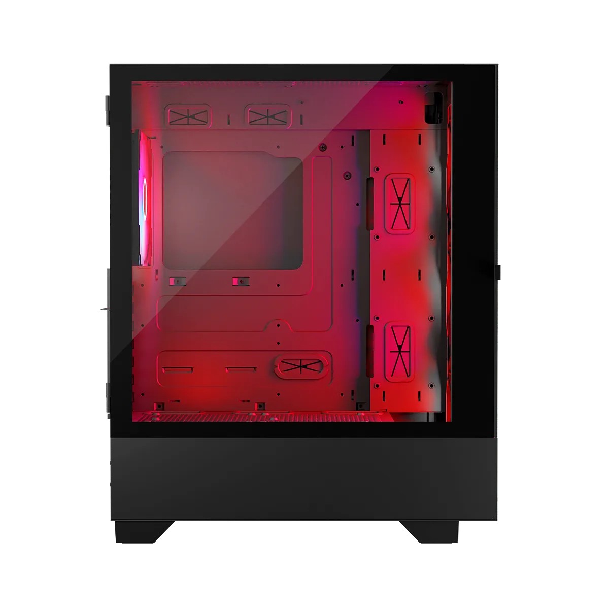 Obudowa Modecom Siroco Flow ARGB Czarna - obrazek 2