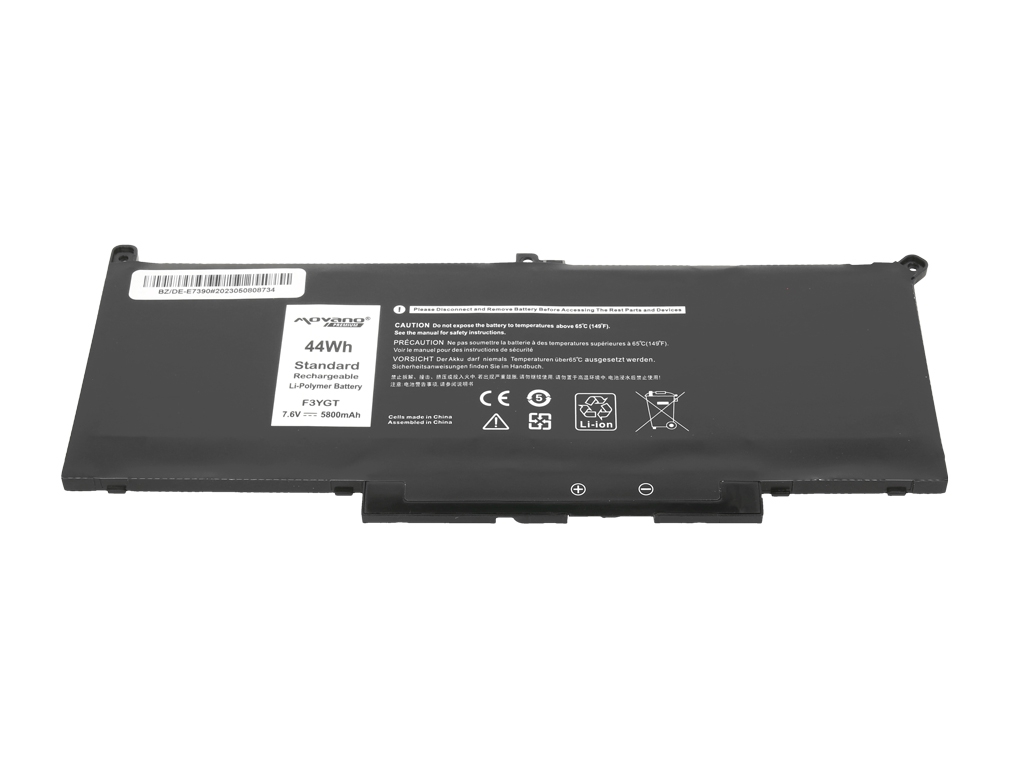 Bateria do laptopa Dell Latitude 7280; 7290; 7380; 7390; 7480; 7490 7.4 V 5800 mAh - obrazek 2