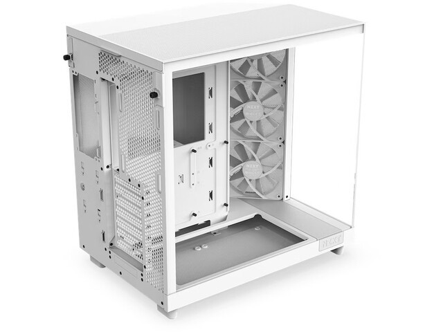 Obudowa NZXT H6 Flow Biała - obrazek 3