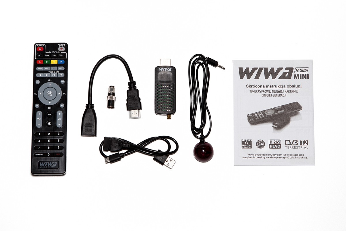 Dekoder WIWA H.265 MINI DVB-T/DVB-T2 H.265 HD - obrazek 4