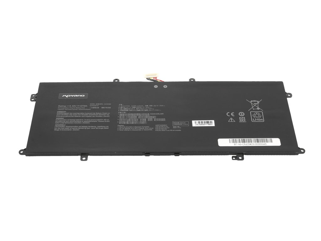 Bateria do laptopa Asus Zenbook UX325EA; UX425EA 15.48 V 4347 mAh - obrazek 2