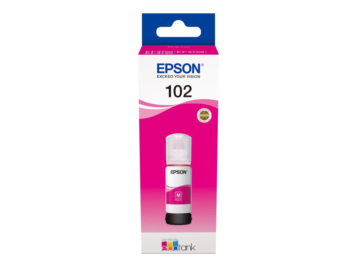 Tusz Epson 102  Magenta  EcoTank  6000 str.
