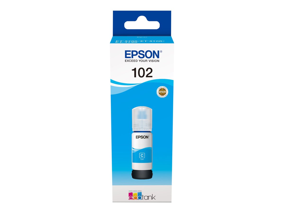 Tusz Epson 102  Cyan  EcoTank  6000 str.
