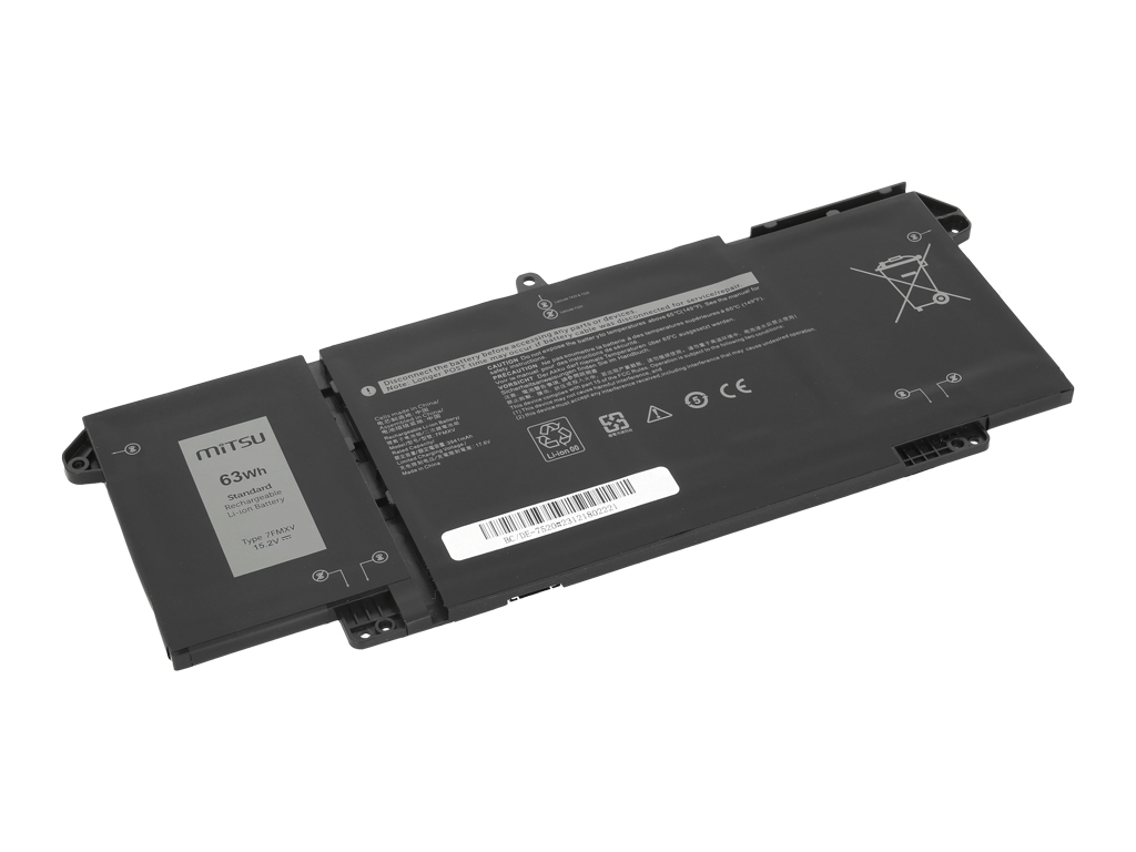Bateria do laptopa Dell Latitude 5320, 7320, 7520 15.2 V 4144 mAh