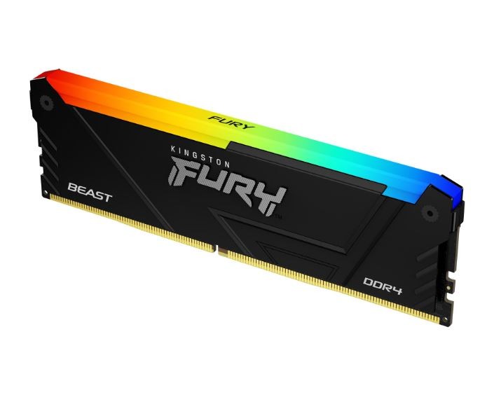 DIMM PC-3200 DDR4 16GB Kingston KF432C16BB2A/16 Fury Beast RGB - obrazek 2