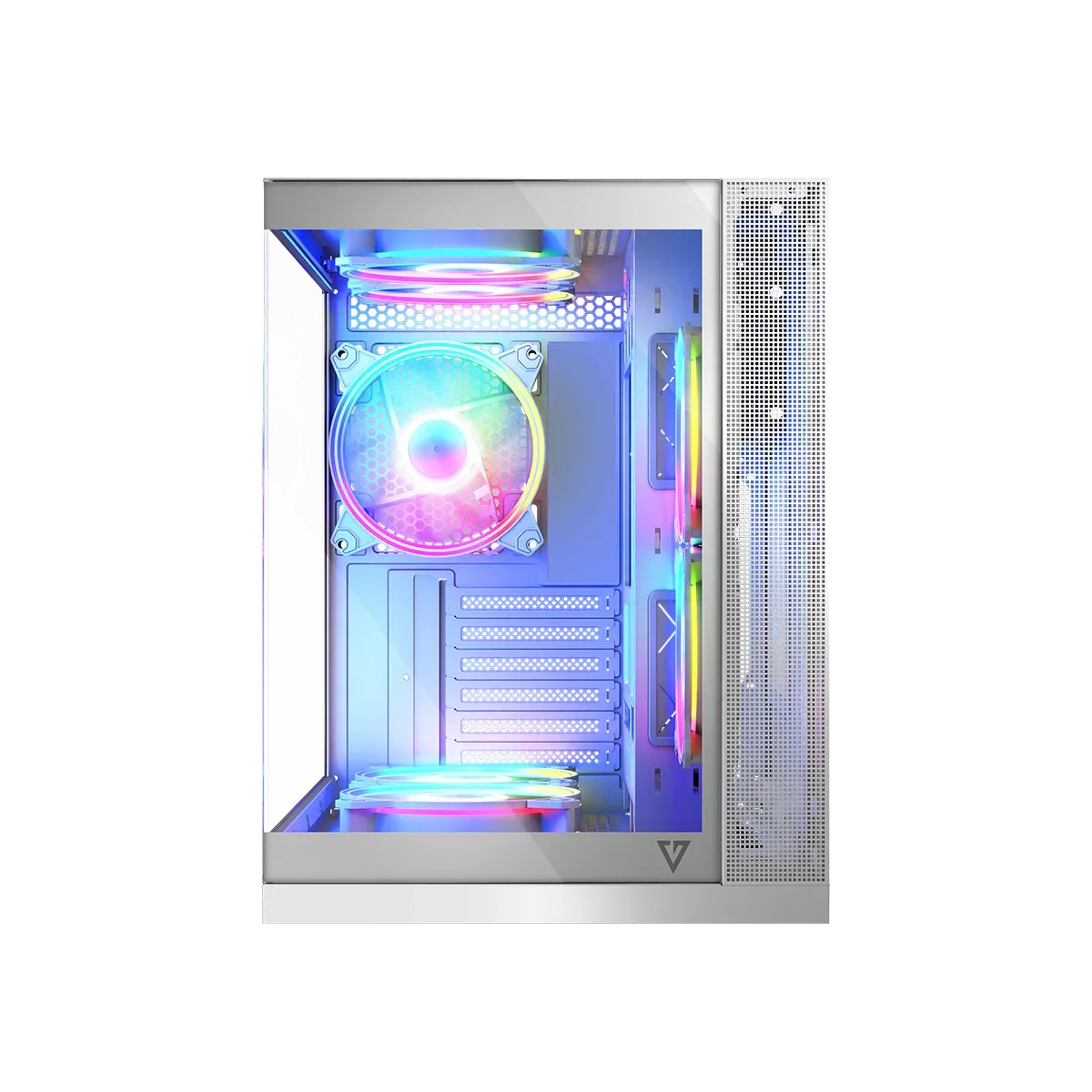 Obudowa Modecom Volcano Panorama APEX ARGB 7F Biała - obrazek 5