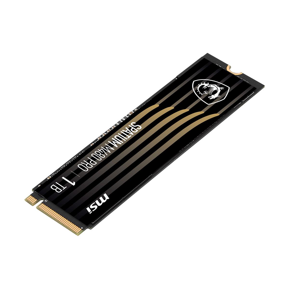 SSD M.2 NVMe PCIe Gen.4 1TB MSI Spatium M480 Pro - obrazek 4