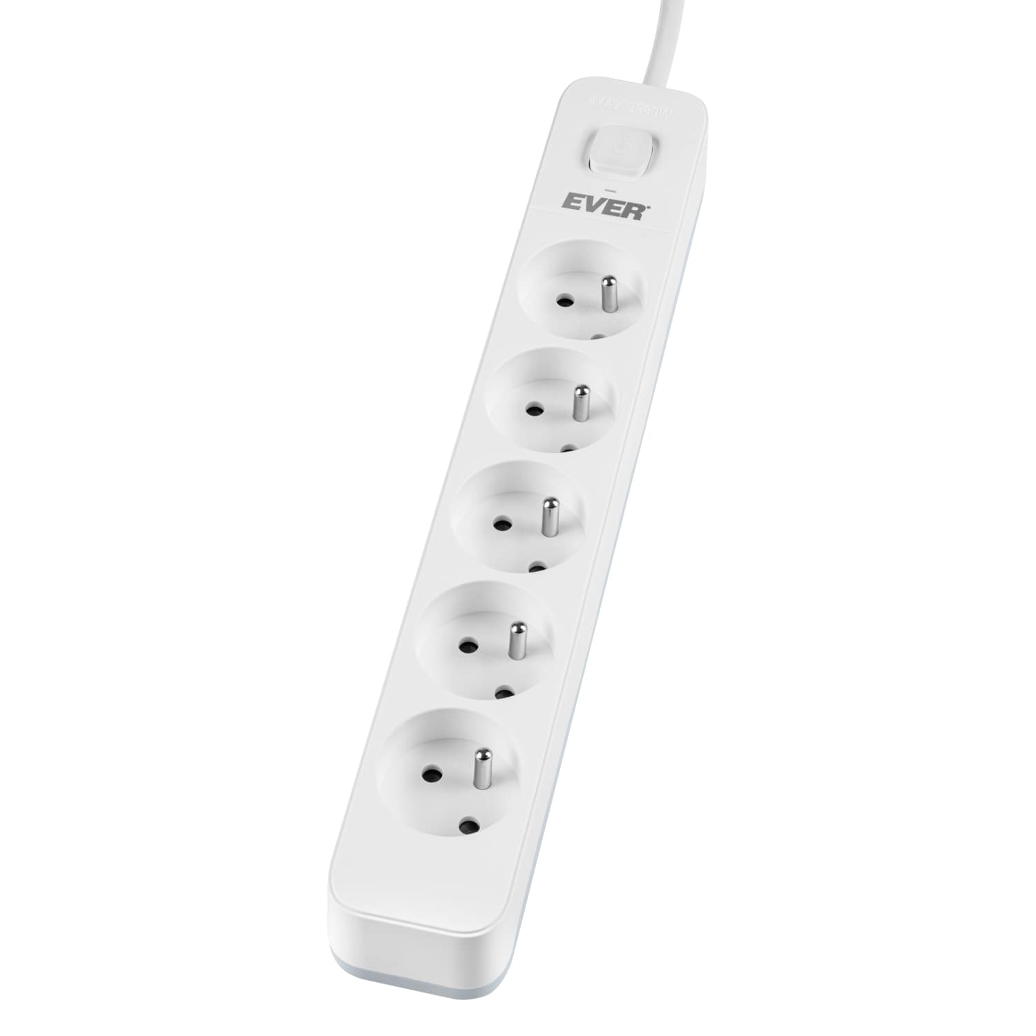 Listwa zasilająca Ever Protect 5PL 5 gniazd 3.0m biała - obrazek 5