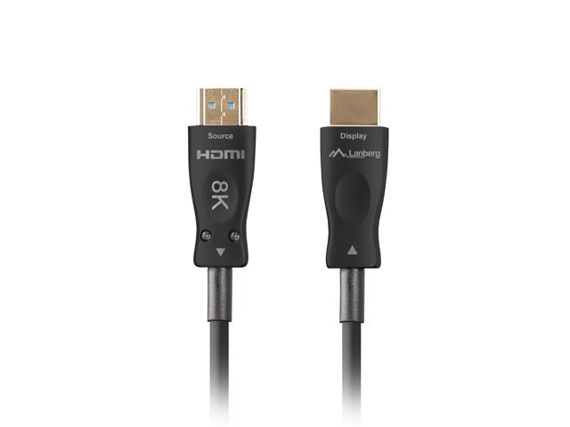 Kabel HDMI męski na HDMI męski v.2.1 20.0 m Lanberg AOC 8K - obrazek 2