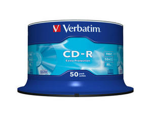 CDR Verbatim 700MB x52 CAKE *50 - obrazek 2
