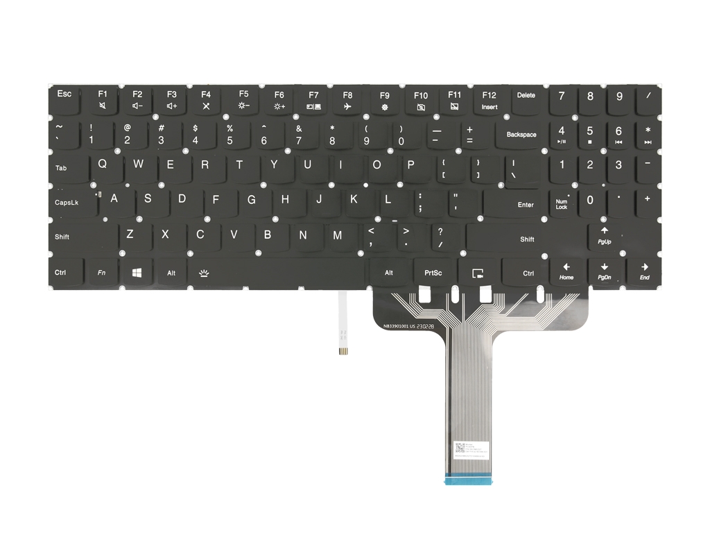 Klawiatura do laptopa Lenovo Legion Y530-15, Y540-17RH - podświetlana - obrazek 2
